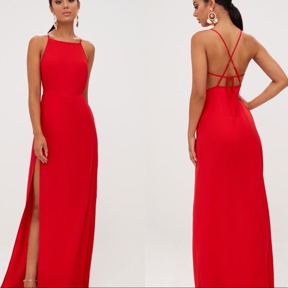 Red dress